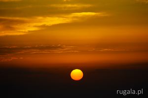 Zachód słońca z Musały