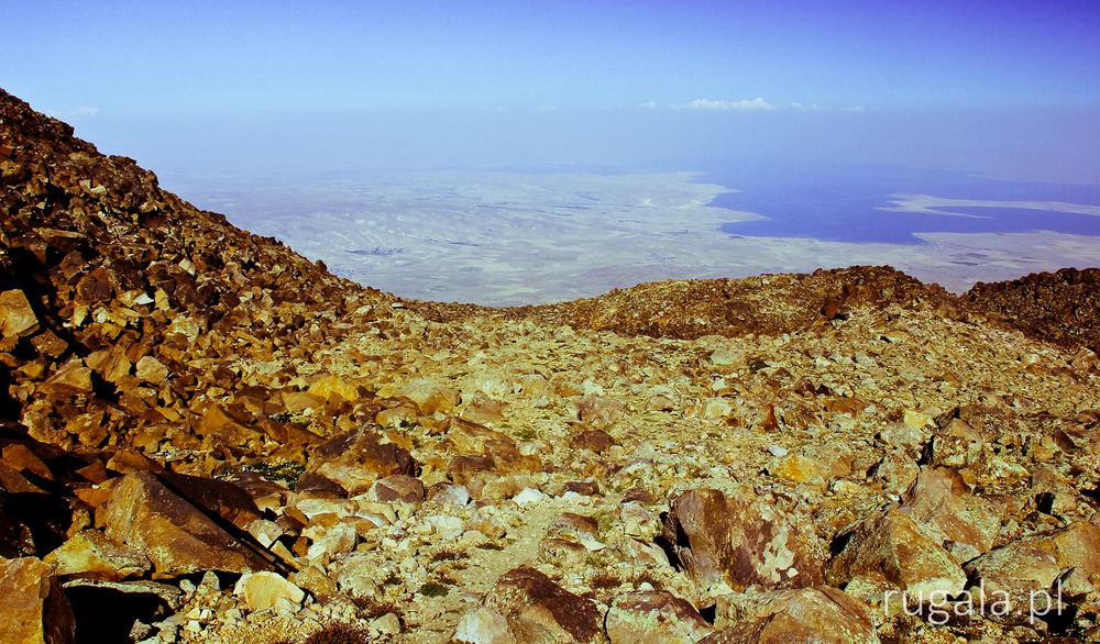 Widoki z krateru Süphan Dağı