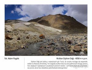 Wulkan Süphan Dağı - 4058 m n.p.m.