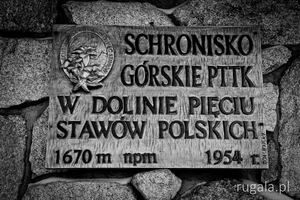Schronisko Górskie PTTK w Dolinie Pięciu Stawów Polskich
