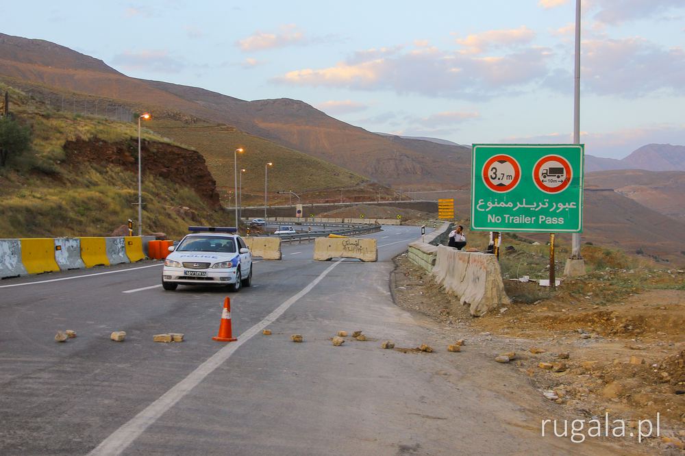 Droga Haraz (Teheran - Amol) zamknięta