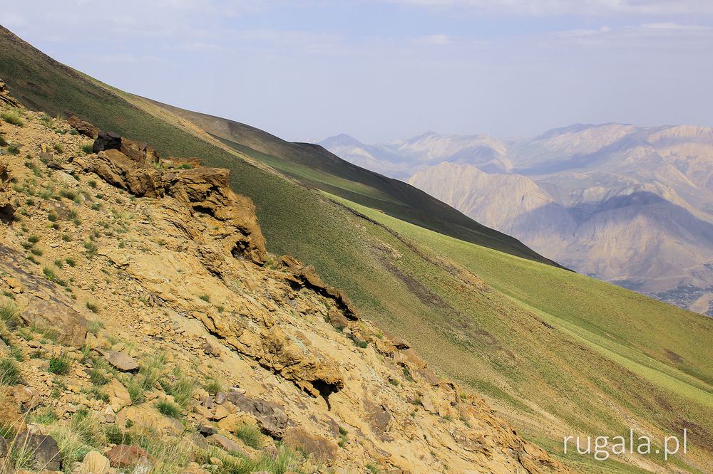 Kolory gór Elburs, Iran