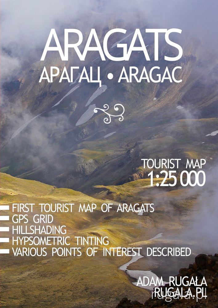 Map of Mount Aragats - cover