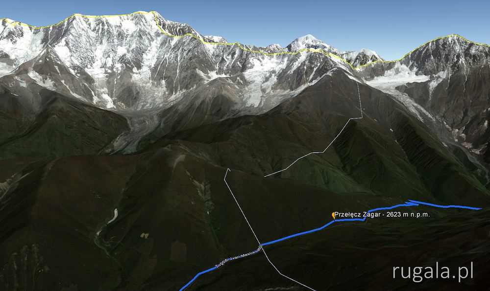 Otoczenie przełęczy Zagar (2623 m)