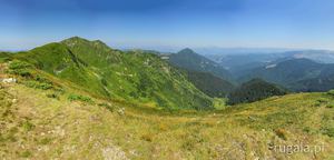 Góry Rachowskie z Popem Iwanem Marmaroskim, widok spod Vf. Răpa
