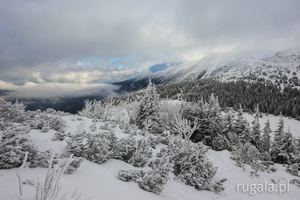 Babia Góra zimą