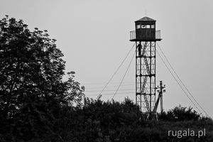 Wieża obserwacyjna na granicy ukrainsko-słowackiej