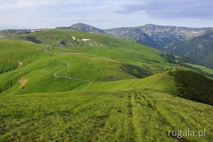 Șaua Ștefanu, Transalpina i Góry Parâng