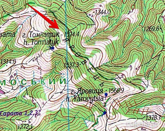 Najwyższy szczyt Jałowiczorów to Tomnatyk a nie Jarowica?