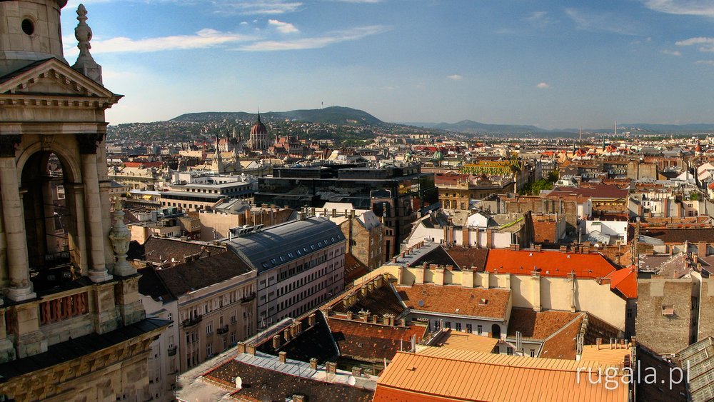 Budapeszt - widok z Bazyliki św. Stefana