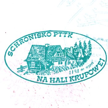 Pieczątka - Schronisko PTTK im. Kazimierza Sosnowskiego na Hali Krupowej - 1999