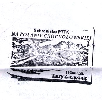 Pieczątka - Schronisko PTTK na Polanie Chochołowskiej - 1999