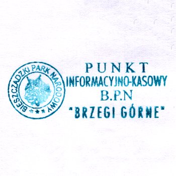 Pieczątka - Punkt informacyjno-kasowy BdPN w Brzegach Górnych - 2000