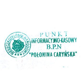 Pieczątka - Punkt informacyjno-kasowy BdPN Połonina Caryńska - 2006