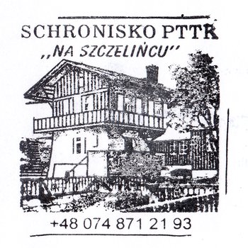 Pieczątka - Schronisko PTTK Na Szczelińcu - 2008