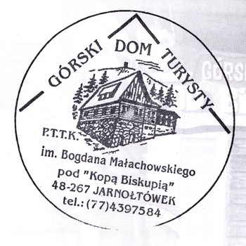 Pieczątka - Górski Dom Turysty PTTK pod Kopą Biskupią - 2010