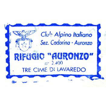 Pieczątka - Rifugio Auronzo - 2016