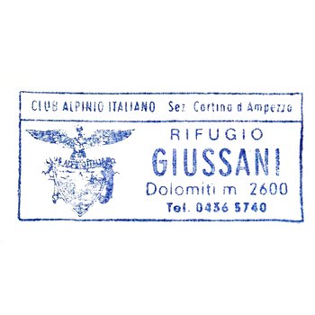 Pieczątka - Rifugio Giussani - 2016