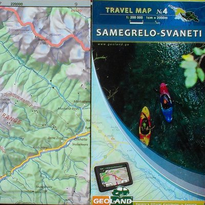 Geoland - travel map no. 4: Samagrelo-Svaneti