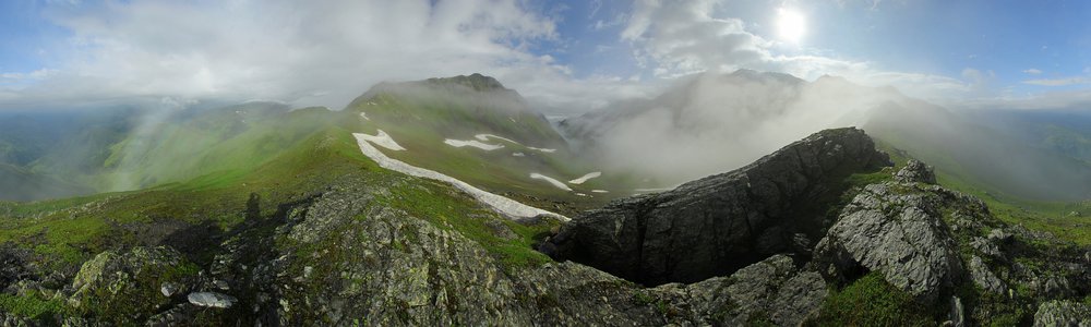 Kalotana Pass (Kalotanisghele) - 2978 m