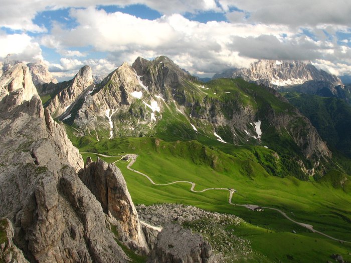Via ferratas of the Dolomites